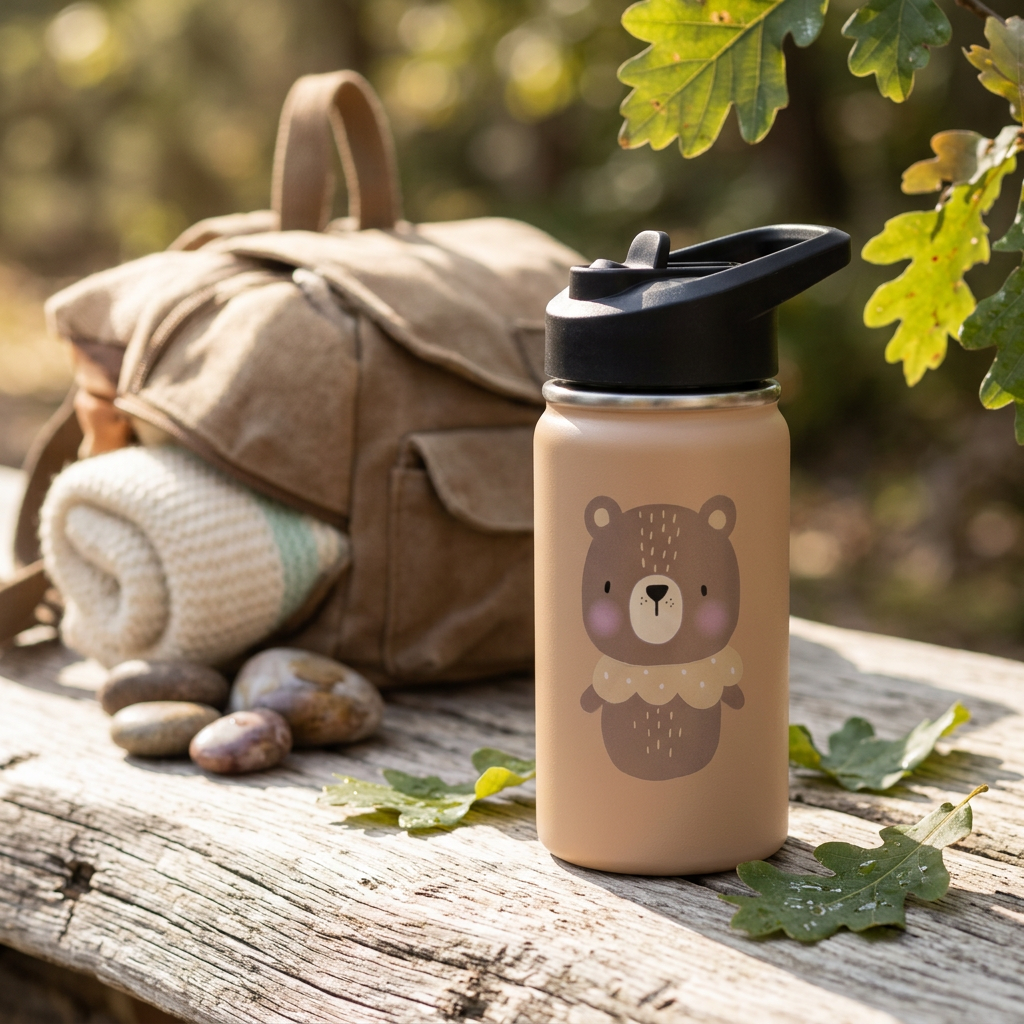 Детска раница и термос Wonder Bear – комплект