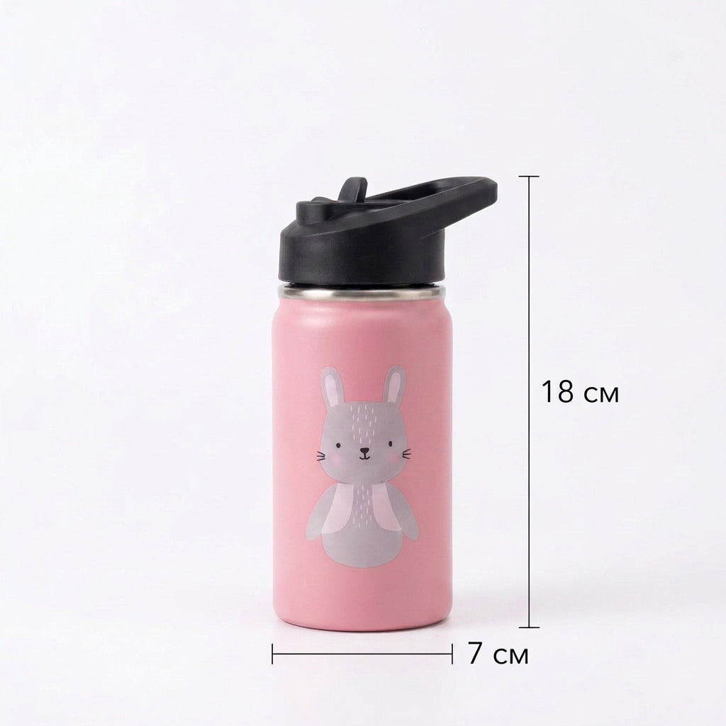 Размери на детски термос Wonder Bunny 350 мл
