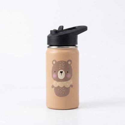 Детски термос Wonder Bear 350 мл с мече – изглед отпред