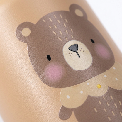 Детайл на детски термос Wonder Bear – капачка със сламка