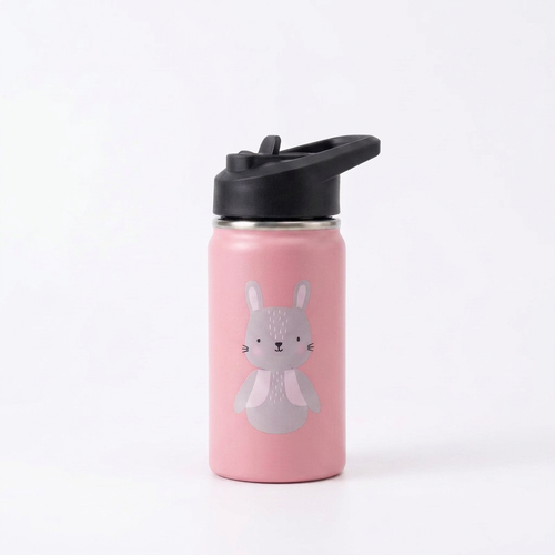 Детски термос Wonder Bunny 350 мл със зайче – изглед отпред